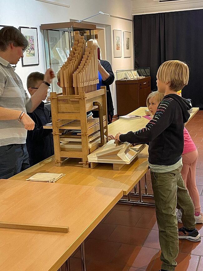 Orgelprojekt im Museum